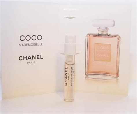 coco mademoiselle Chanel perfume sample